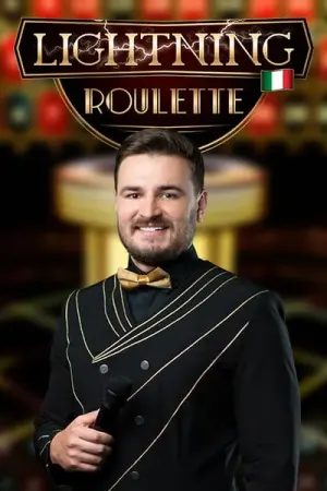 Cover des Live-Tischs Lightning Roulette von Evolution
