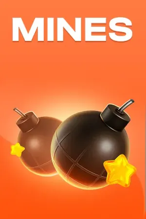 Cover von Mines von Spribe, Instant-Spiel im selben Filter